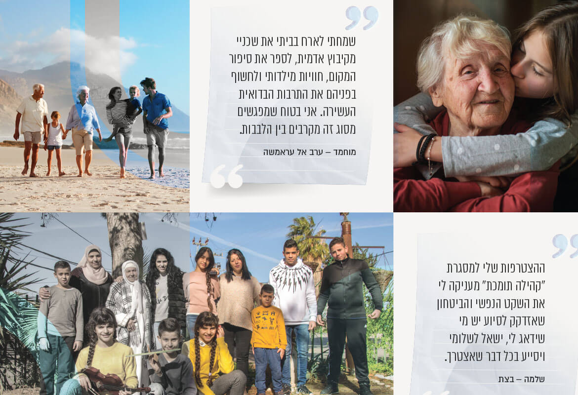 חוברת למרכז רב שירותי לוותיקים
